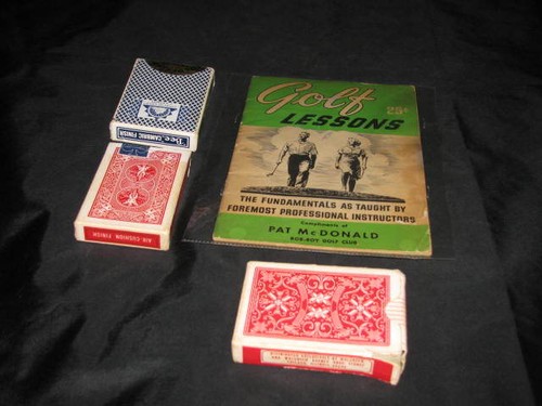 Vintage Pat McDonald PRO Golfunterricht Buch ROB ROY Golf Golfer Sammlerstück