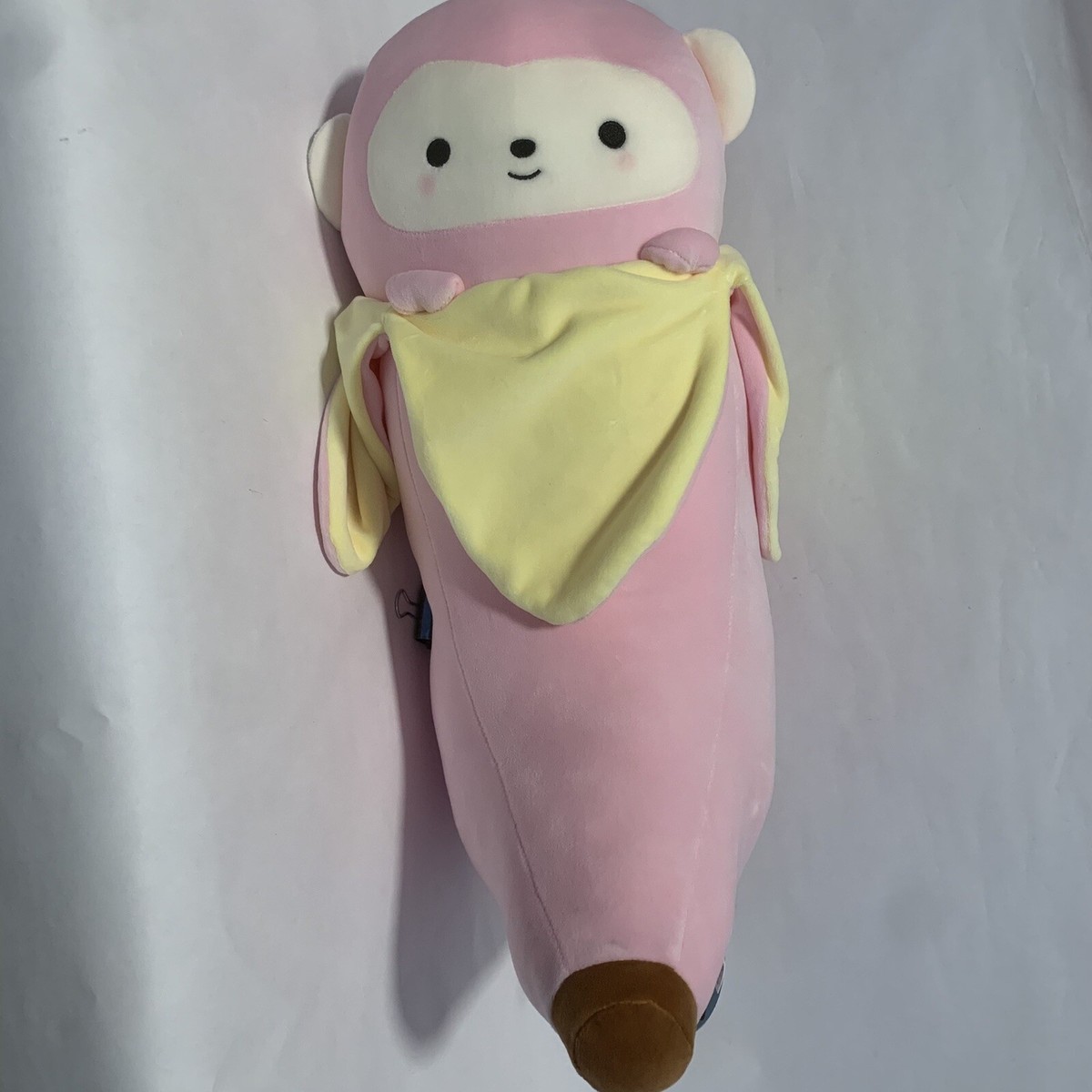New With Tag! Takashoji pink Banana Monkey Super Soft 20