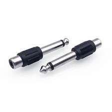 Audio Adapter 1/4in Male Microphone Connecting Pro Audio Applications