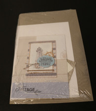 Stampin' Up ONSTAGE Single Card Kit LET HOPE BE YOUR ANCHOR New Sealed 