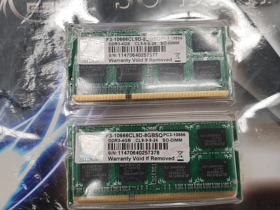 G. SKILL SO-DIMM DDR3-4GB MEMORY - Image 4 of 4