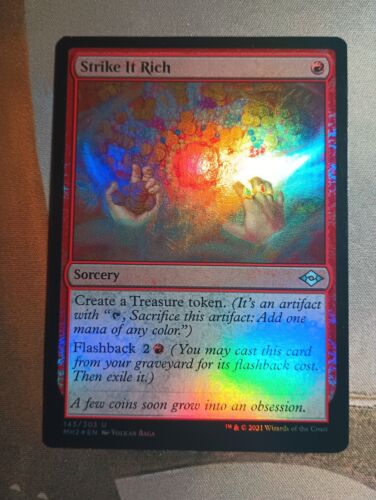 Strike it Rich x1 Foil Modern Horizons 2 MH2 2021 MTG Magic the Gathering