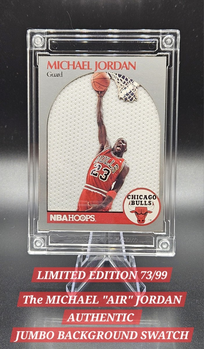 Micheal Jordan Jersey Fusion PROFUSION 73/99 game used JUMBO