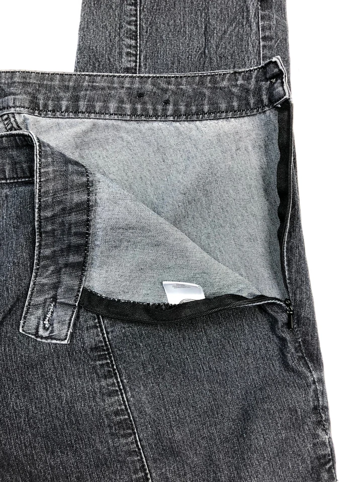 Pantalón de mezclilla elástico ajustado al tobillo ANA WOMAN talla 18W calce moderno Foto 2 de 4