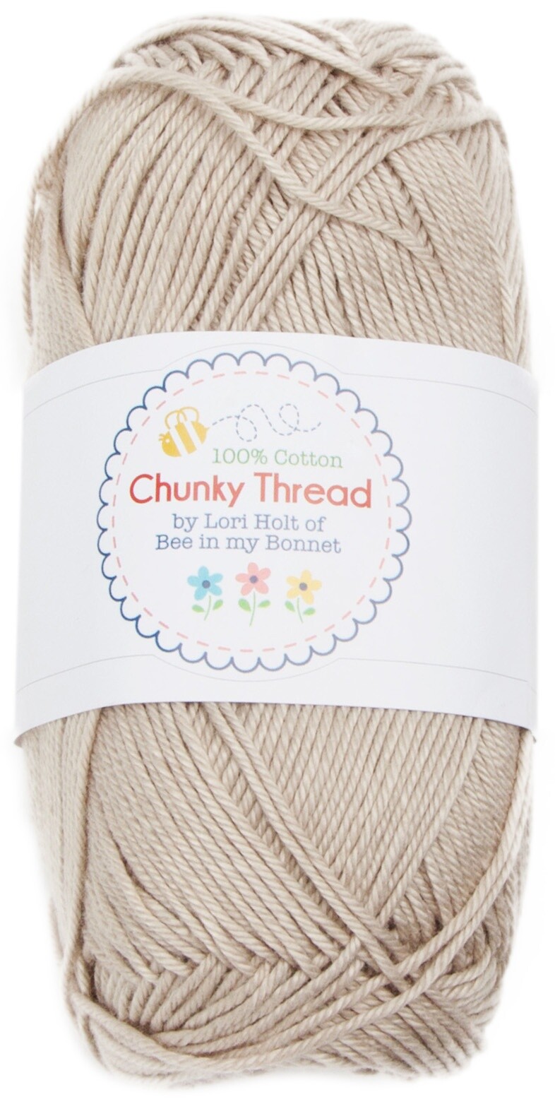 Is Riley Chunky Riley Blake Lori Holt Chunky Thread 50g-Linen | eBay