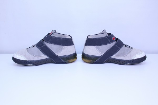 Nike Air Limelight Gris VTG 2006 Zapatos Tenis 10.5 Baloncesto Rojo Carmesí HTF 5
