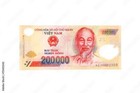 Vietnamese Dong 200,000 Banknote | 1 x 200,000 VND Banknotes