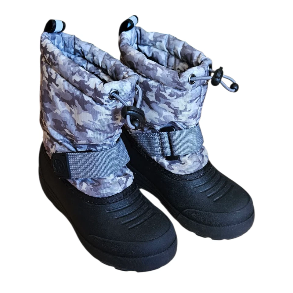 Botas de Invierno Northside Frosty Gris Camuflaje Niño Pequeño Talla 9 Foto 2 de 4