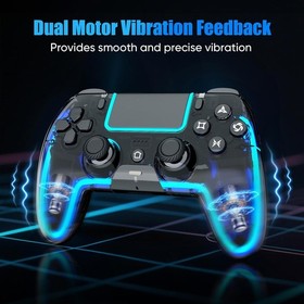Multi-Platform Wireless Gaming Controller with Touchpad & Hall Effect Joystick