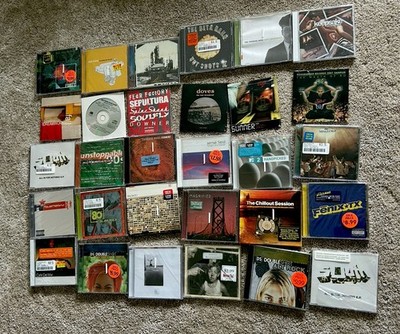 Vintage Alternative Grunge Cd Lot Indie Rock All New Some Hype Price Stickers