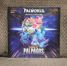 Palworld Dawn of Palpagos 1st Edition Booster Box English TCG Factory Sealed