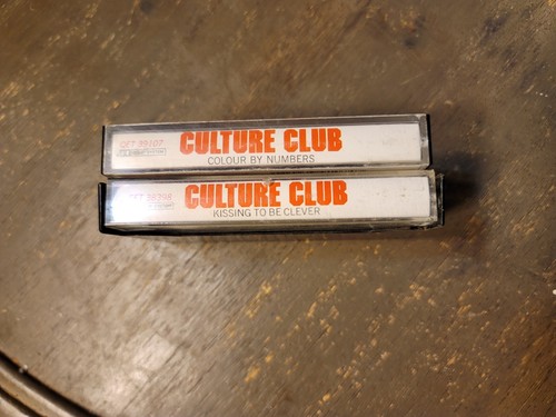 Culture Club Kissing To Be Clever And Colour By Numbers Cassette Tape Lot - Picture 5 of 7