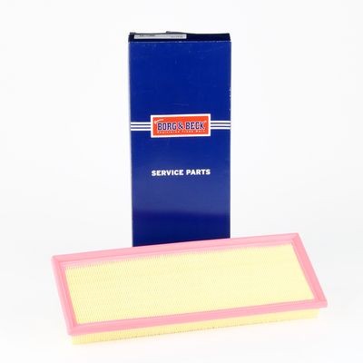 BORG & BECK BFA2142 Air Filter Insert 398mm Length Fits Ford Cougar Mondeo