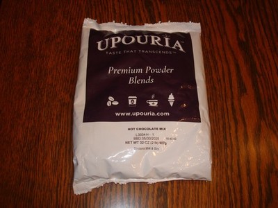 UPOURIA 2 lb. Premium Hot Chocolate Mix Powder Blend - BBD 05/2025 - New Sealed