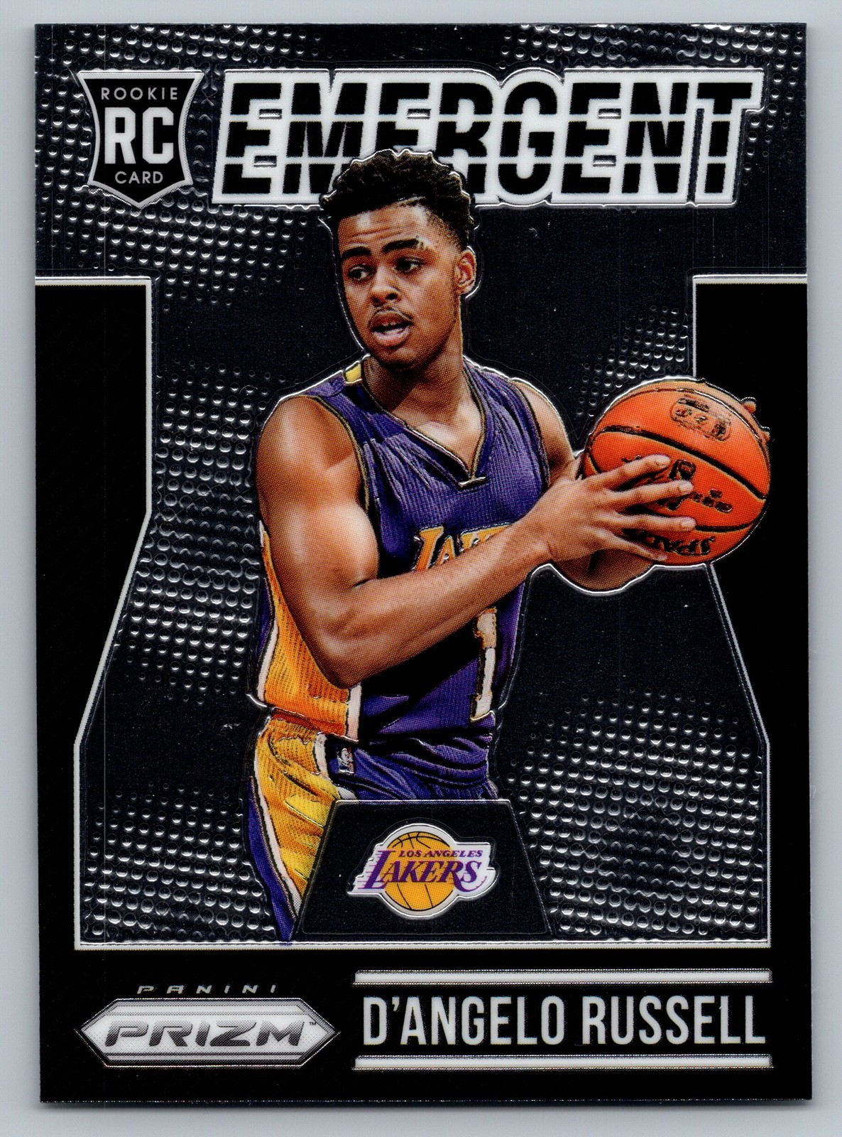 2015-16 Panini Prizm #18 D'Angelo Russell Los Angeles Lakers