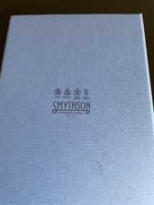 Smythson Leather passport Holder. Boxed. Pale Green. Excellent Condition.