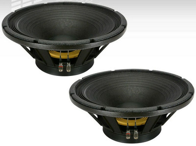 2x Eminence Kappa Pro-15A 15'' 500W 8Ω Professional DJ Midbass Speaker