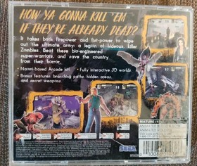 Zombie Revenge (Sega Dreamcast) Complete CIB cracked Case Rare Disc Is Very Good