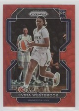 2022 Panini Prizm WNBA Ruby Wave Prizm Evina Westbrook #180 0i7n
