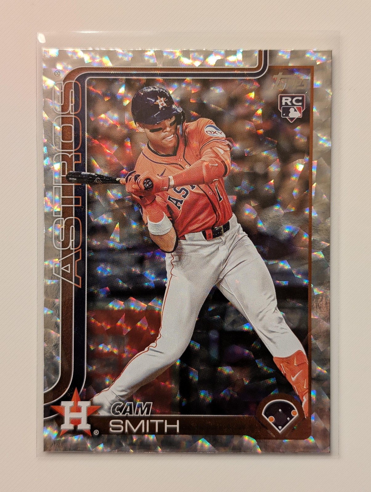 2025 Topps Update #US298 Cam Smith Silver Foilboard
