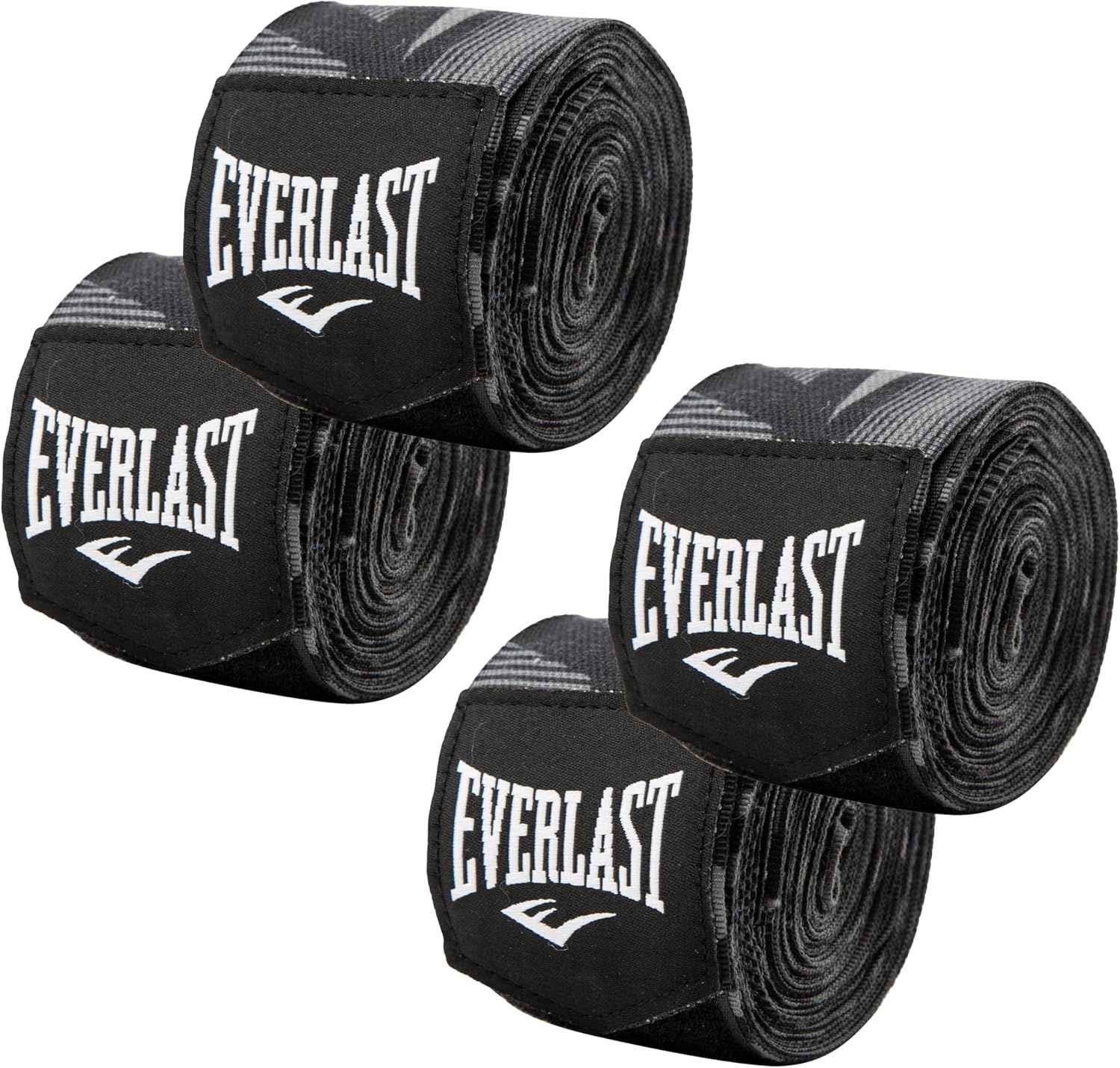 Everlast 4-Pack 120" Spark Printed Breathable Polyester Boxing Hand Wraps $85