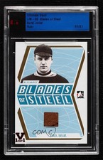 2005 ITG Ultimate Memorabilia 6th Edition Vault Ruby 1/1 Aurele Joliat HOF 4f5