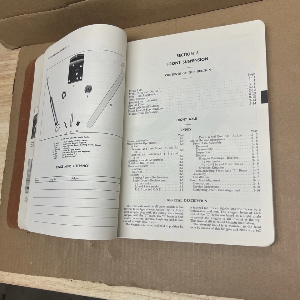 Camión Chevrolet 1947 manual de taller original Foto 4 de 4