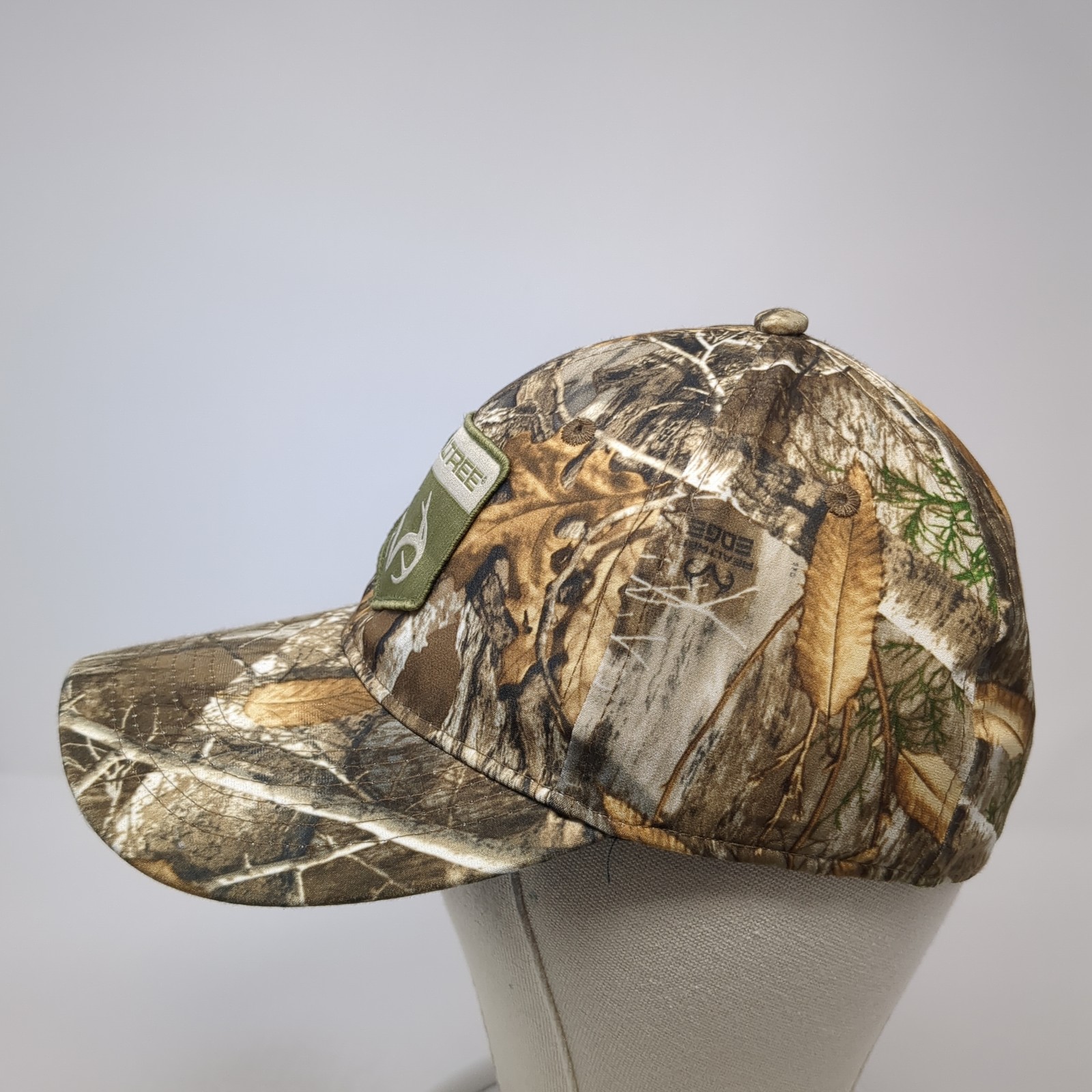 Realtree Patch Fitted Hat Multicolor Camo Medium … - image 3