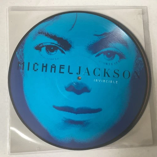 MICHAEL JACKSON 2 X PICTURE DISC ALBUM 'INVINCIBLE' (EPIC) STILL SEALED