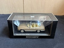 Minichamps 1/43 Mercedes-Benz 350 Sl 1972 Gold Metallic Product Number 430 03434