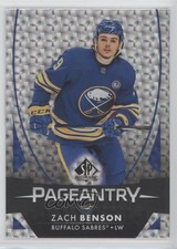 2023-24 SP Authentic Pageantry Zach Benson #P-86 2o7