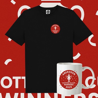 Aberdeen FA Cup Winners Tasse / Tee
