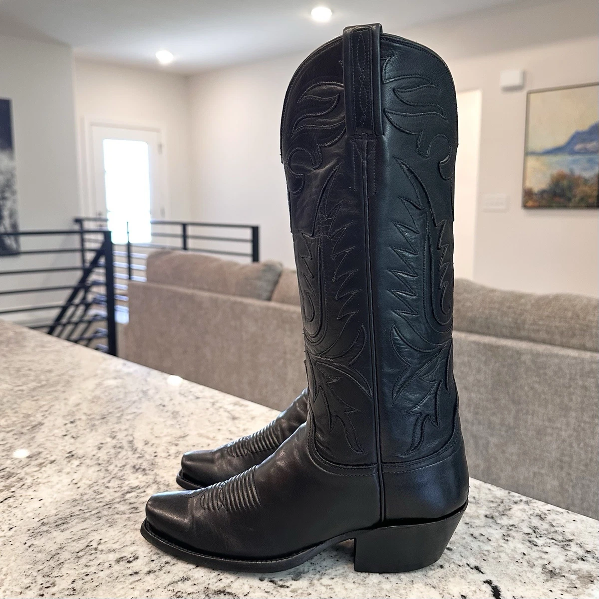 Lucchese Black Boots for Women for sale - eBay
