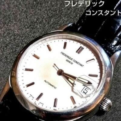 Frederique Constant FC303 310 Date Automatic Watch Silver Dial Running AT