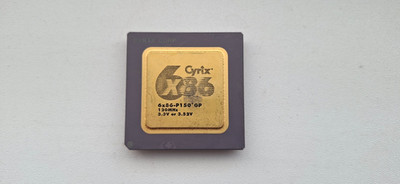 Cyrix 6x86-P150+ GP 120MHz 3.3 or 3.52V 6x86 vintage CPU GOLD