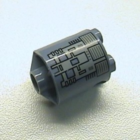 Lego Cylinder ROBOT 2x2x2 SAND BLUE Star Wars 4487 4486 30361px4 30361cpr0005