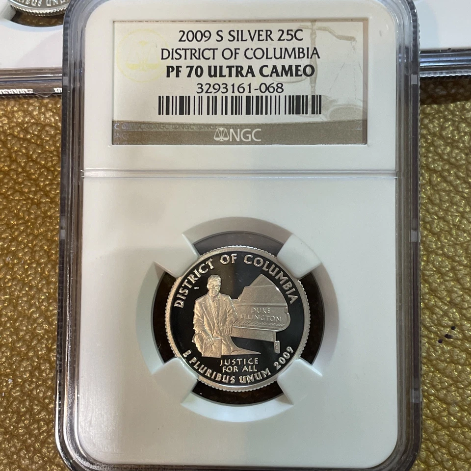 2009 S , 6-Coin Set, SILVER Proof, District and Territories NGC Pf 70 Ucam - Image 2 of 4