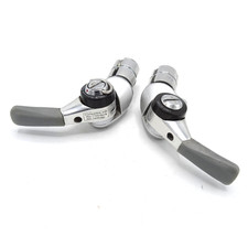 Shimano Dura-Ace SL-BS77 8/9s Road Bike Bar End Shifter Set Low-Used SH-980-S10