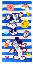 Mickey Mouse Friends Minnie Mouse Beach Towel 28" x 58" 100 cotton -NEW