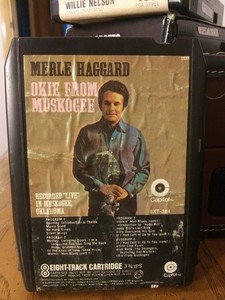 Merle Haggard "Okie From Muskogee" 8 track tape REBUILT