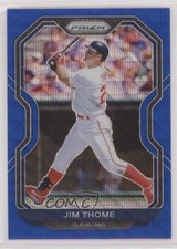 2021 Panini Prizm Blue Wave Prizm 17/60 Jim Thome #96 HOF 0ad