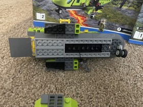LEGO CITY: Volcano Supply Helicopter (60123) INCOMPLETE/ for parts 