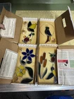 8 LOT Vtg Tiffany Collector Society Stained glass suncatchers