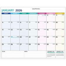 2026-2027 Magnetic Calendar for Refrigerator - 24 Monthly Calendar from Jan 2026