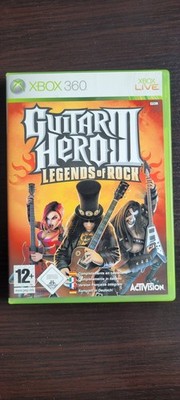 Xbox 360 Guitar Hero Gitarre mit Legends of Rock 3