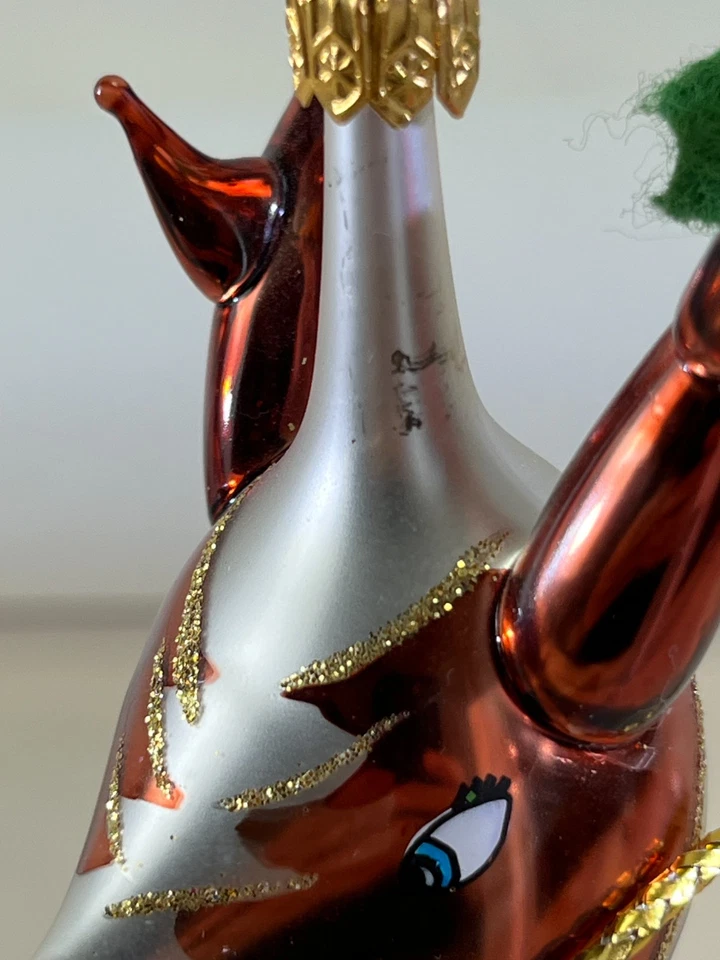 De Colección Christopher Radko Deercicle Reno 94-291-0 Icicle Navidad Adorno DS51 Foto 3 de 4