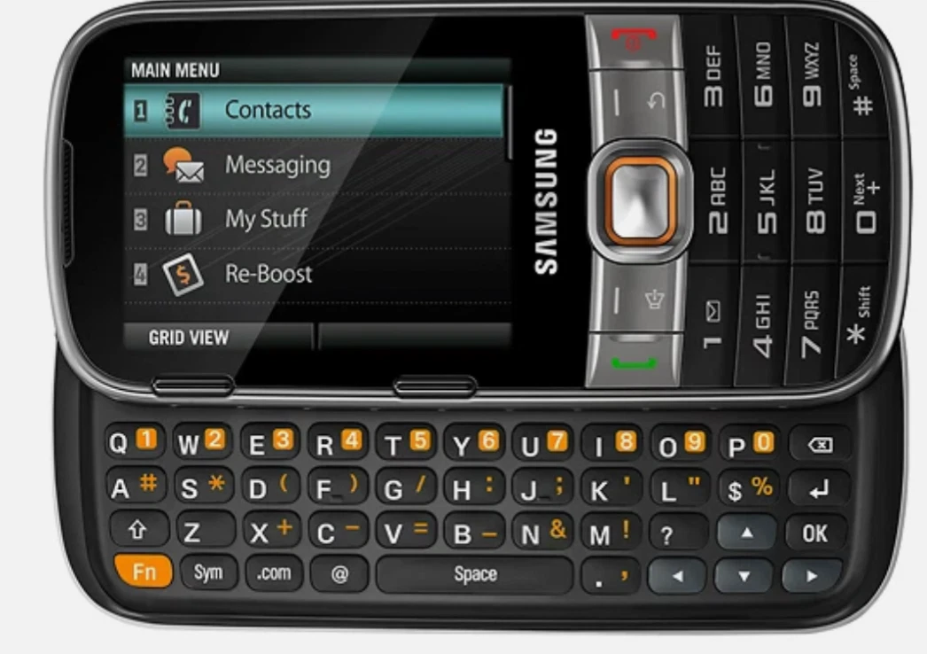 Samsung Array SPH-M390 -Boost Mobile KYBD SLIDER Cellular Phone BRAND NEW