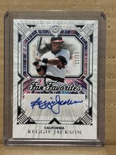 2025 Boys of Summer of Baseball Reggie Jackson Fan Favorites Autograph /25 