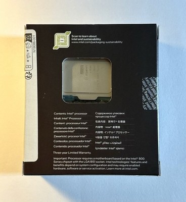 CPU Core Ultra 5 245K BOX Intel Core Ultra 5 245K Review - Unboxing & Photos | TechPowerUp