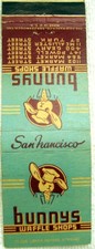 BUNNYS WAFFLE SHOPS  SAN FRANCISCO   VINTAGE ...